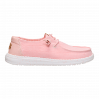 Wendy Chambray Grid Pale Pink