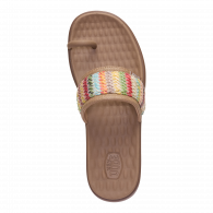 Maui Breeze Toe Loop Brown / Multi