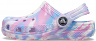 Crocs Classic Marbled Kids Clog T 206838 White/Pink 