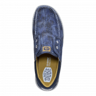 Wally Cru Washed Palm Navy Blazer / Multi