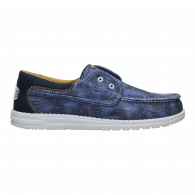 Wally Cru Washed Palm Navy Blazer / Multi