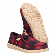 Wally Cozy Plaid  Red Plaid/Black