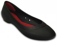 Crocs Lina Flat Black