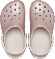 Crocs Classic Glitter Kids Clog T Quartz Glitter