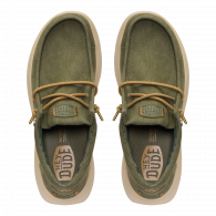 Wally COMF Worn Twill Burnt Olive / Boulder Tan