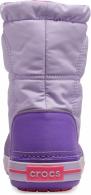 Kids Crocband LodgePoint Boot  Lavender / Neon Purple