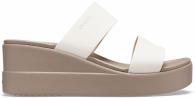 Crocs Brooklyn Mid Wedge stucco/mushroom