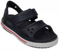Crocband Sandal II Navy / White