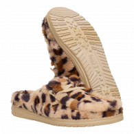 Wendy Slipper Leo Fur  Tan / Multi