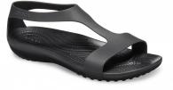 Womens Crocs Serena Sandal black/black