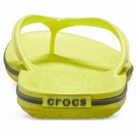 Crocband Flip Citrus / Slate Grey