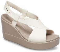 Crocs Brooklyn High Wedge stucco/mushroom