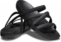 CROCS SPLASH STRAPPY SANDAL W Black