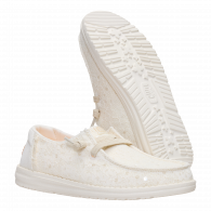 Wendy Sequin Lace Ivory