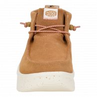 Wendy Peak Hi Suede  Chestnut