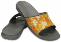 Crocs Classic Tropics Slide Smoke