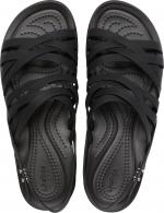 Crocs Brooklyn Strappy Low Wedge W 206751 Black